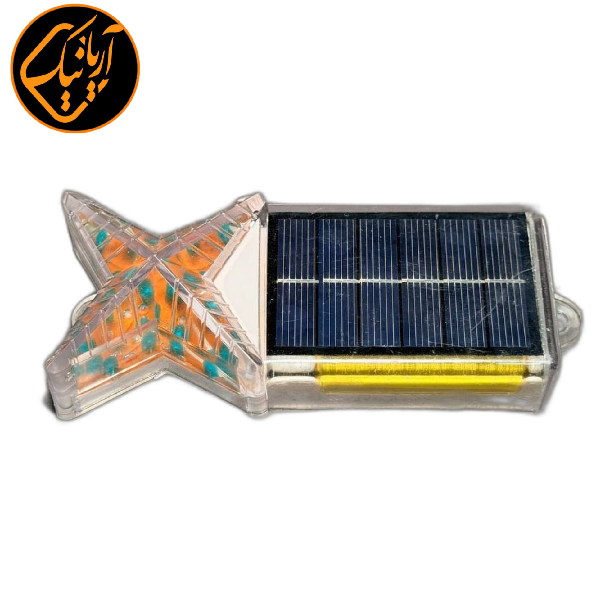 چراغ صابونی چشمک زن خورشیدی مدل ستاره یک طرفه/اصلی/از تولید به مصرف/کیفیت بی نظیر