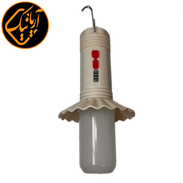چراغ قوه و چراغ آویز شارژی با قابلیت مگنت باتری خور مناسب شرایط اضطراری مدل JB-968L