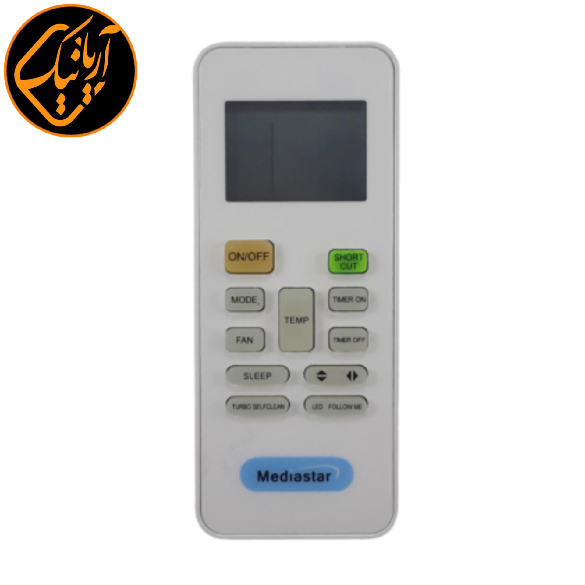 کنترل کولرگازی مدیا استار جنس درجه یک و مقاوم