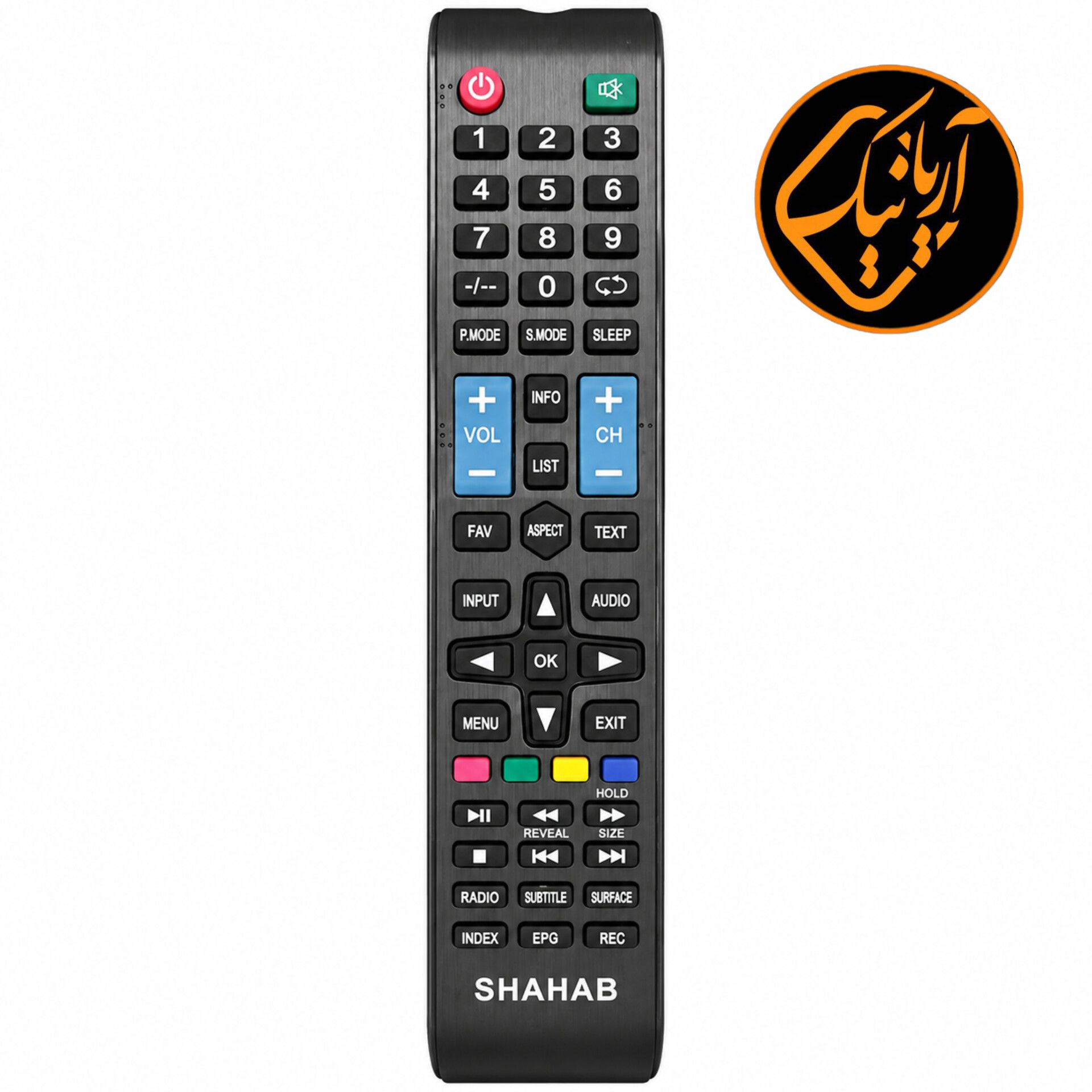 کنترل اصلی شرکتی بلند تلویزیون شهاب طرح 1078 SHAHAB