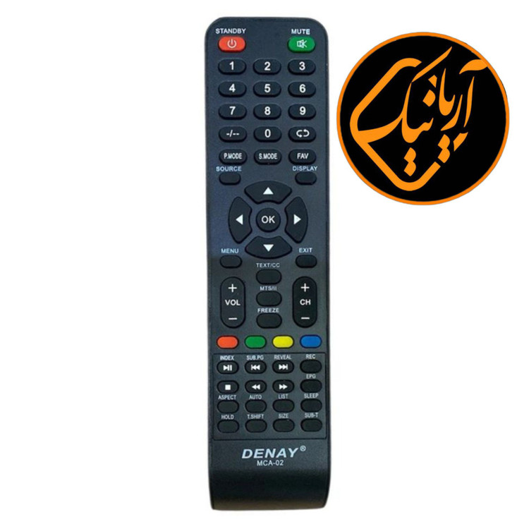 کنترل تلویزیون دنای مدل MCA-02 اورجینال معمولی و درجه یک