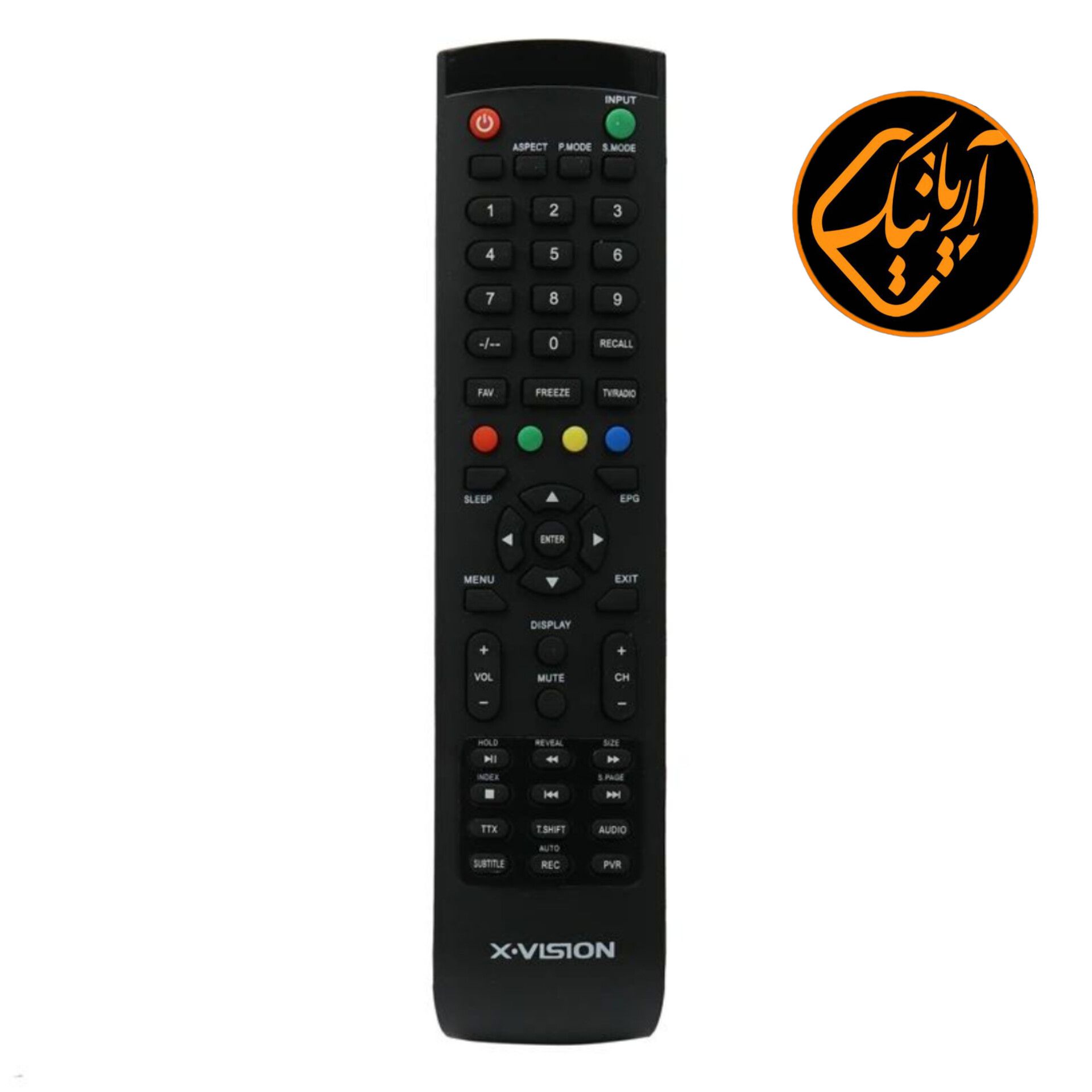 کنترل تلویزیون ایکس ویژن اصلی مدل 2500 کیفیت عالی