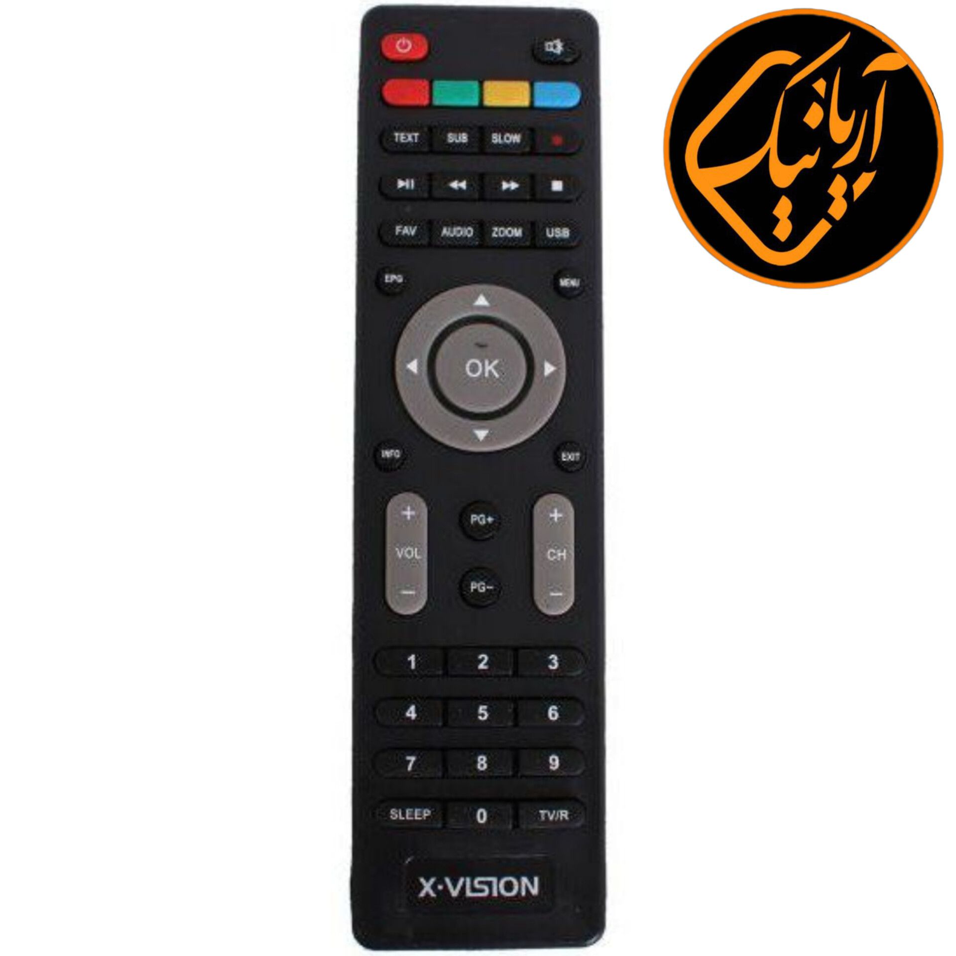 کنترل تلویزیون ایکس ویژن کد 121 اصلی | ریموت X.Vision کیفیت عالی و درجه یک