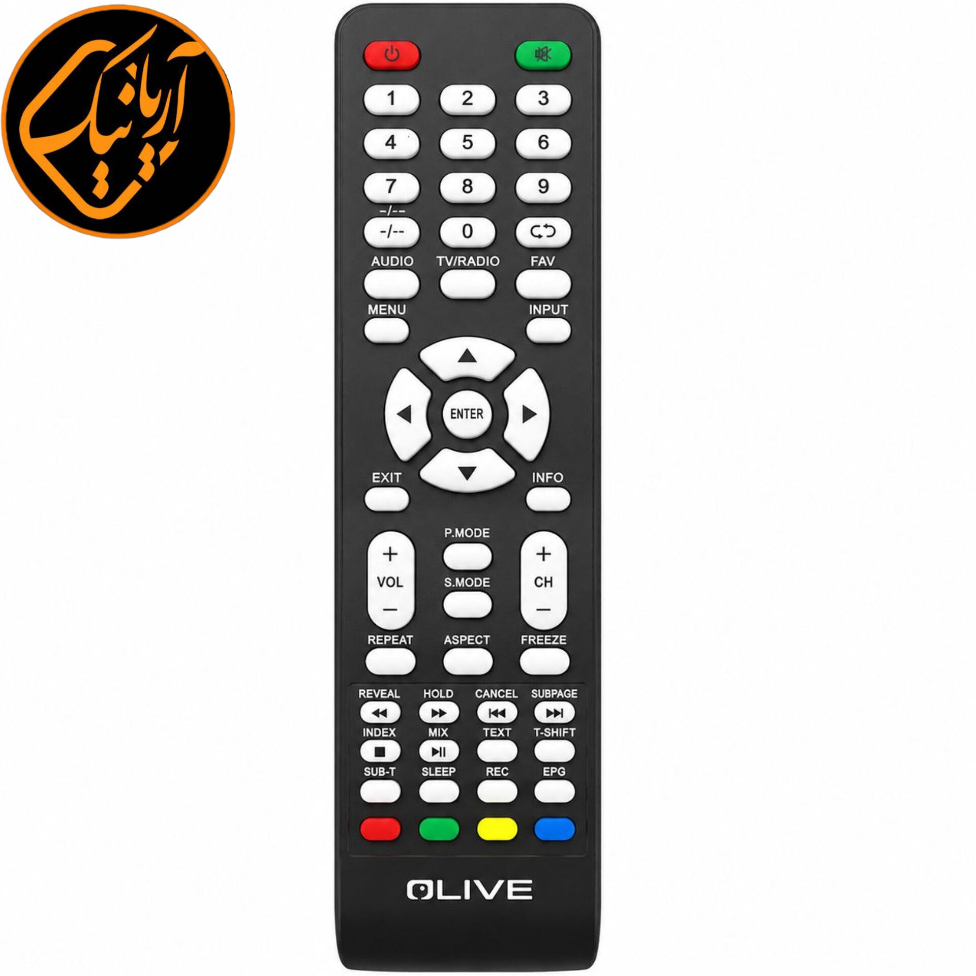 کنترل تلویزیون الیو Olive 4224 اورجینال معمولی و شرکتی