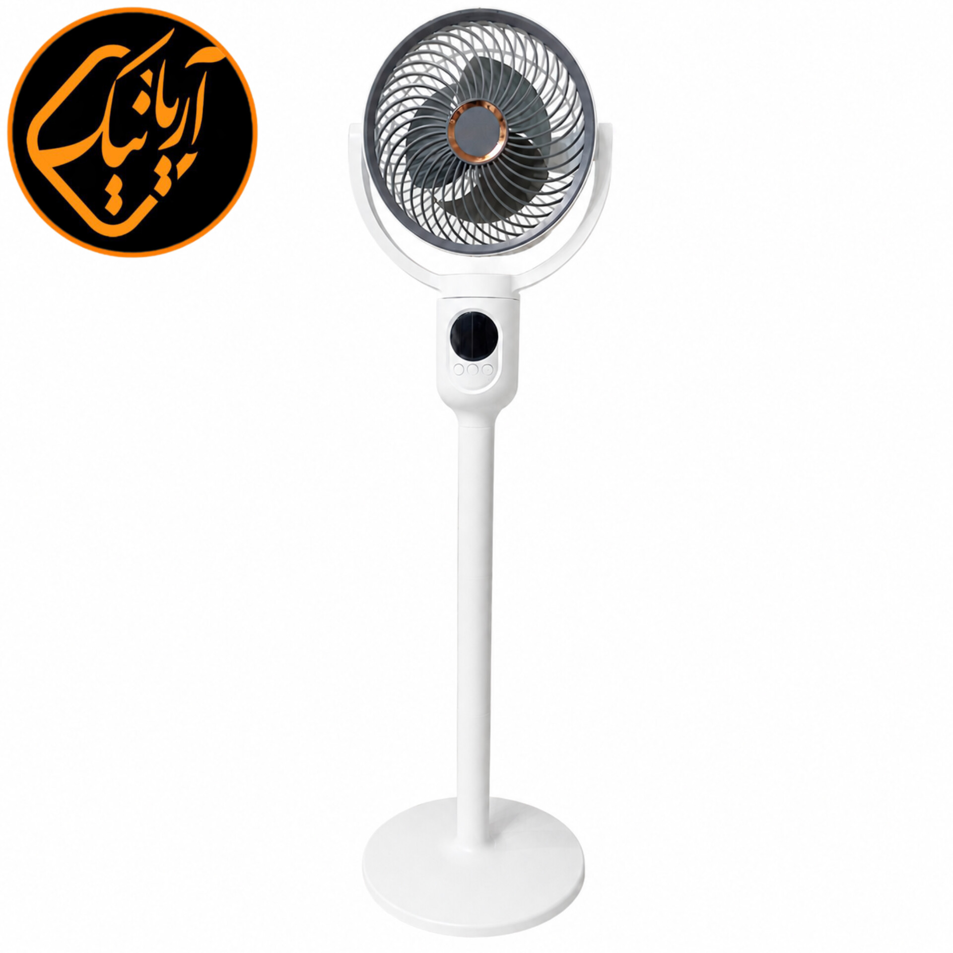 پنکه شارژی ایستاده هوشمند WD-289 چراغ‌دار با ریموت کنترل اورجینال پنکه کمپینگ، مسافرتی و اضطراری