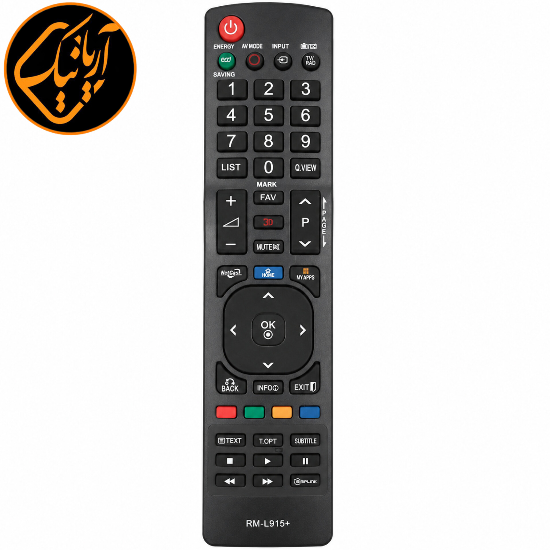 کنترل اصل شرکتی تلویزیون الجی LG 915 با کیفیت بسیار عالی