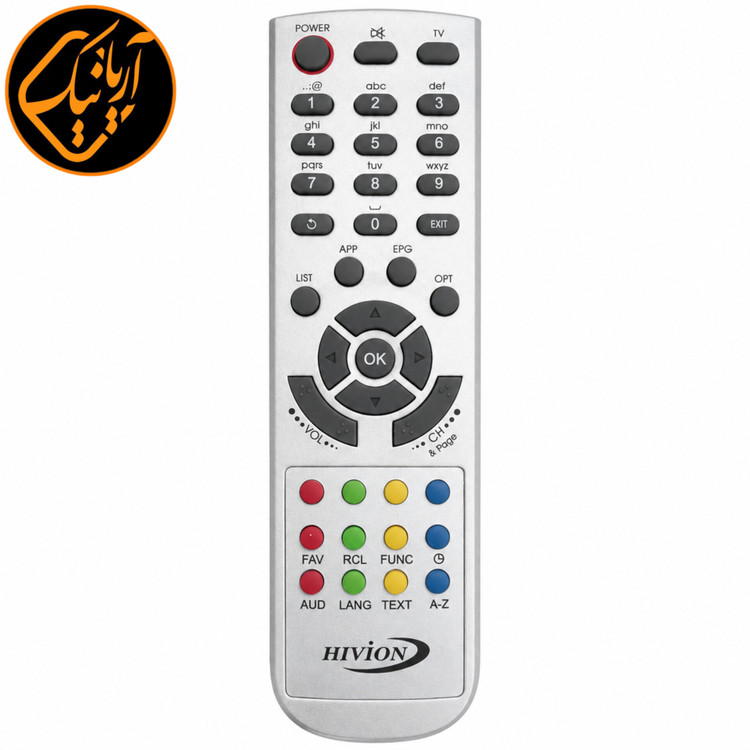 کنترل اصلی و کمیاب گیرنده دیجیتال هایویژن hivion مرغوب و شرکتی