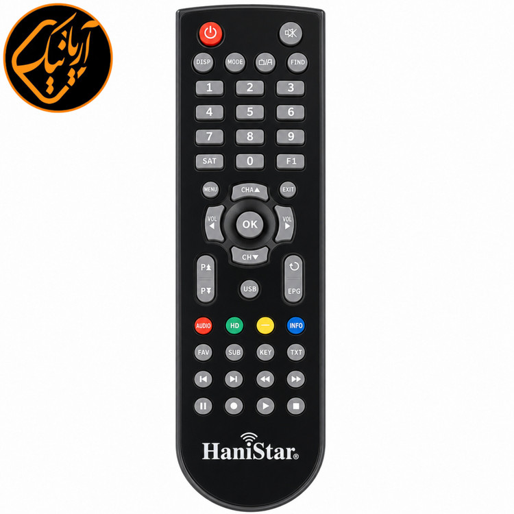 کنترل ته گرد گیرنده دیجیتال هانی استار اصلی شرکتی جنس درجه یک