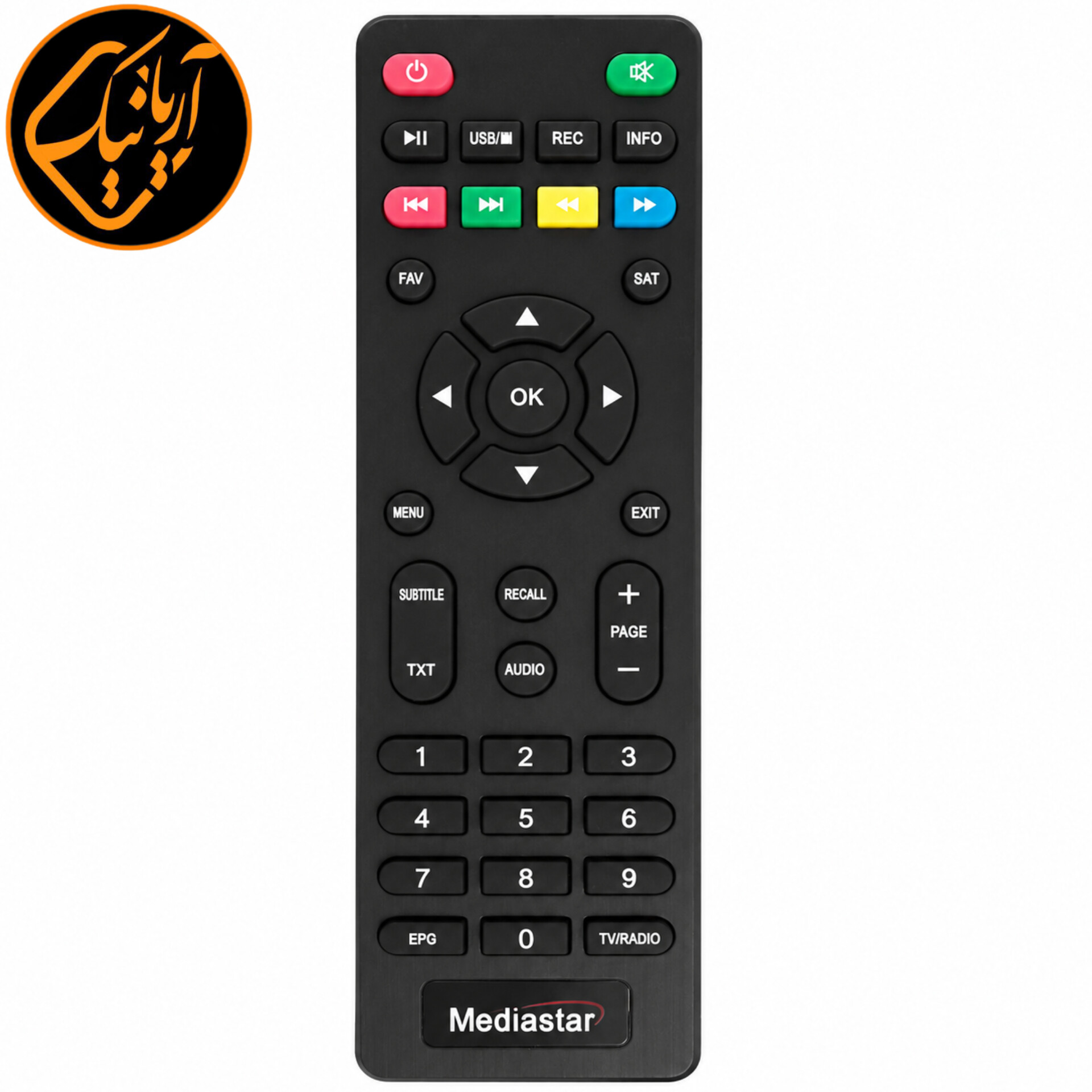 کنترل گیرنده دیجیتال مدیا استار اصلی درجه یک