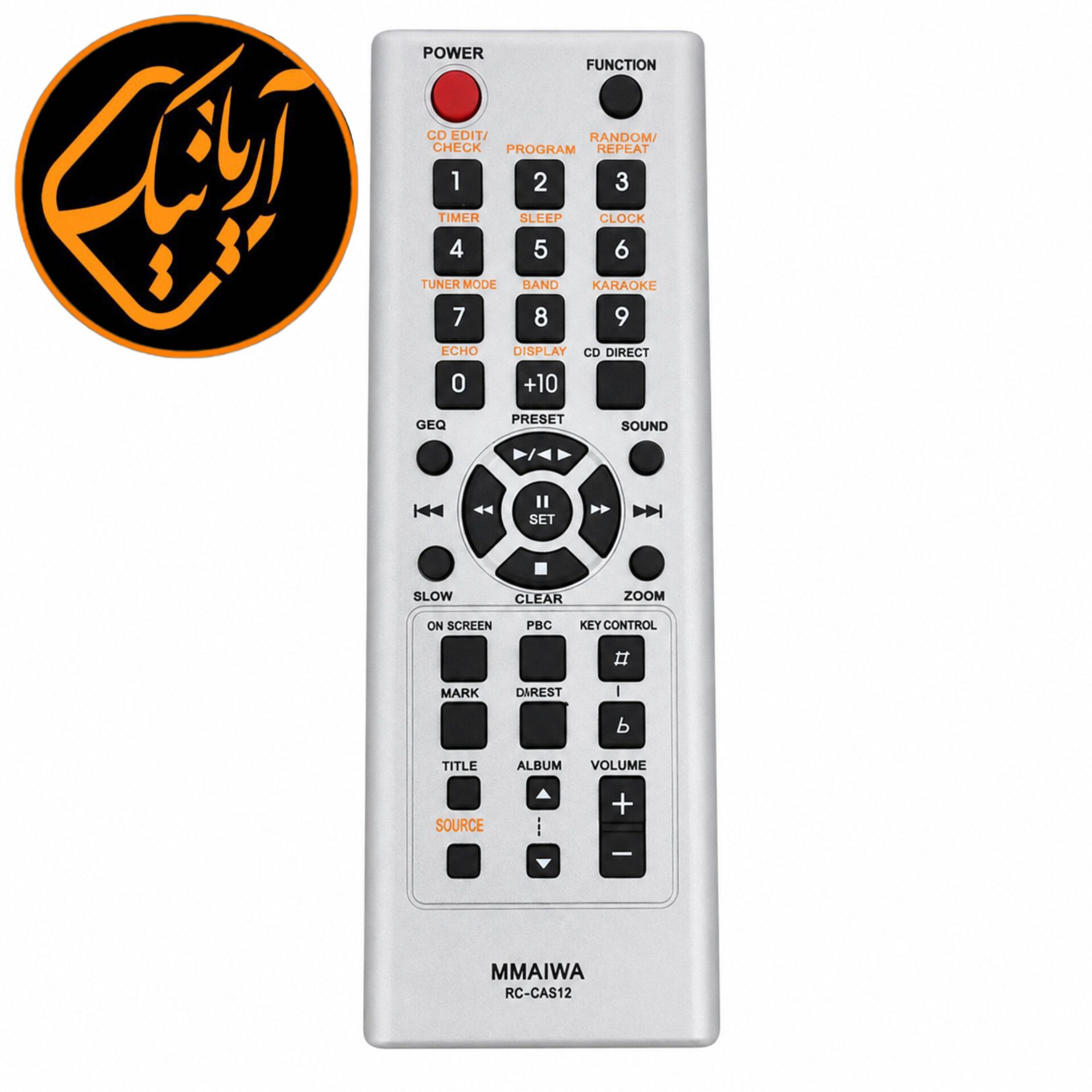 کنترل اصلی ضبط قدیمی آیوا AIWA با کیفیت عالی