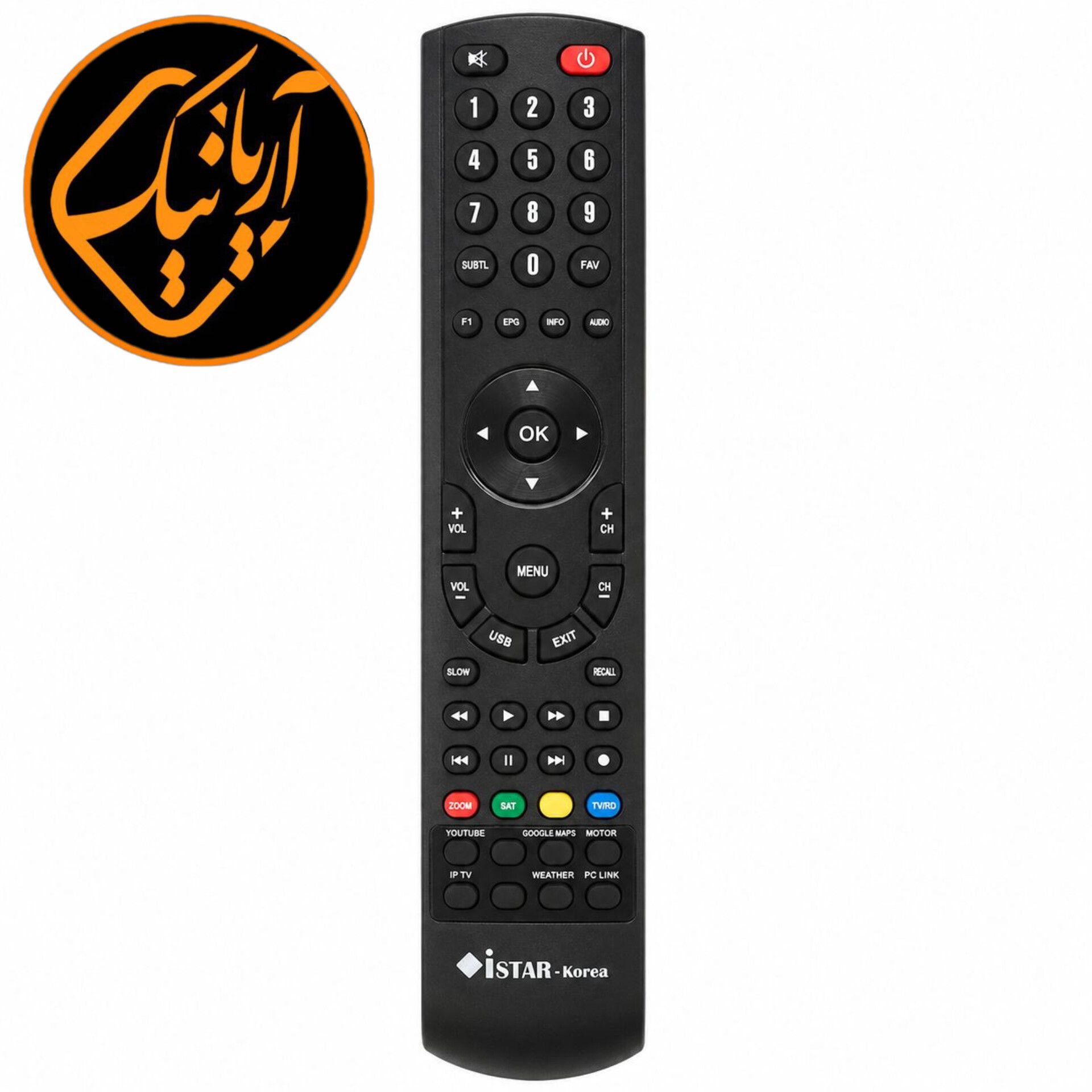 کنترل اصلی گیرنده دیجیتال آی استار کره istar korea 60000 کیفیت عالی و درجه یک