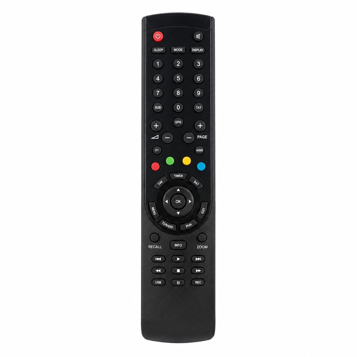 کنترل گیرنده دیجیتال مدیا استار مدل Mediastar 5000 اصلی | ریموت کنترل اورجینال مدیا استار 5000