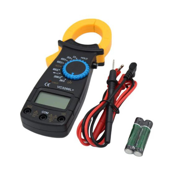مولتی متر کلمپی دیجیتال VC3266L+ | آمپرمتر کلمپی با اندازهگیری جریان AC تا 600 آمپر