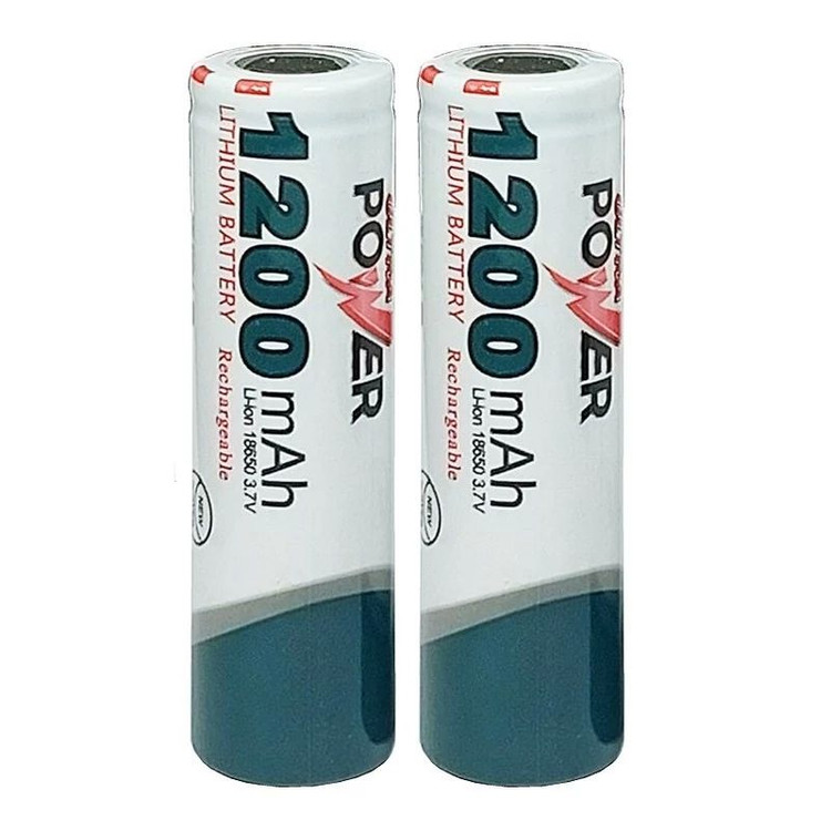 باتری لیتیوم یون 18650 ظرفیت 1200mAh اولترا پاور Ultra Power ولتاژ 3.7V اصلی با کیفیت درجه یک
