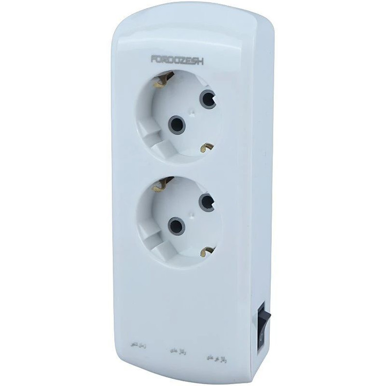 محافظ ولتاژ ارتدار ۲ خانه دیجیتال دیواری فروزش مدل لوتوس LT200DW | محافظ لباسشویی و ظرفشویی ۴۰۰۰VA