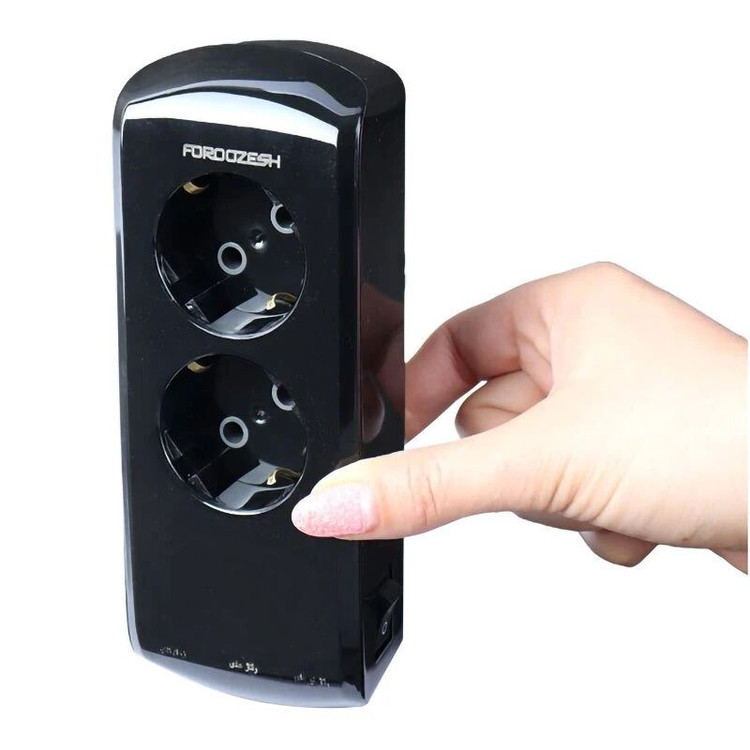 محافظ ولتاژ ارتدار ۲ خانه دیجیتال دیواری فروزش مدل لوتوس LT200DW | محافظ لباسشویی و ظرفشویی ۴۰۰۰VA