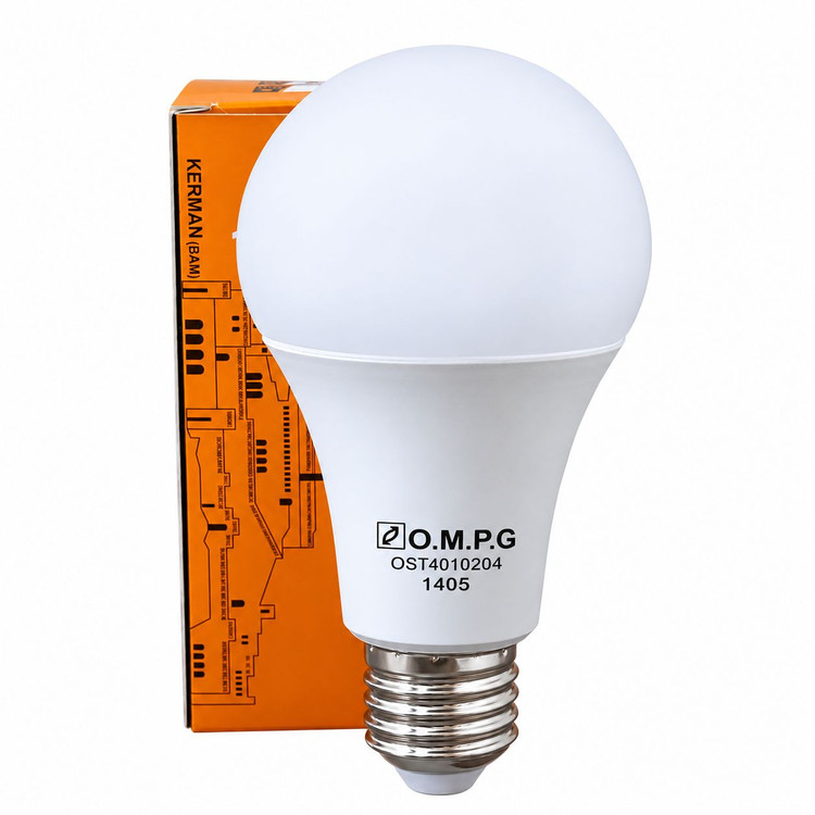 لامپ LED مهتابی کممصرف ۱۳ وات امید پدیده با سرپیچ E27