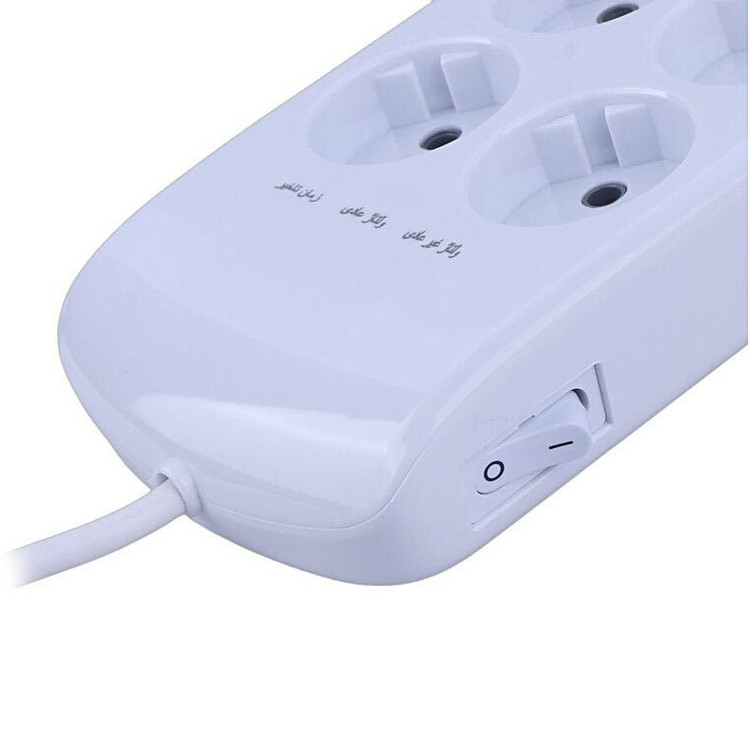 محافظ برق دیجیتال 6 خانه ارتدار صوتی تصویری لوتوس فروزش مدل LT600D با کابل 1.8 متری