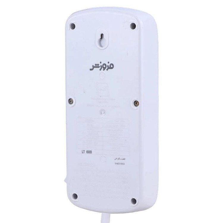 محافظ برق صوتی تصویری لوتوس فروزش LT600D دیجیتال 6 خانه ارتدار با کابل 2.8 متری