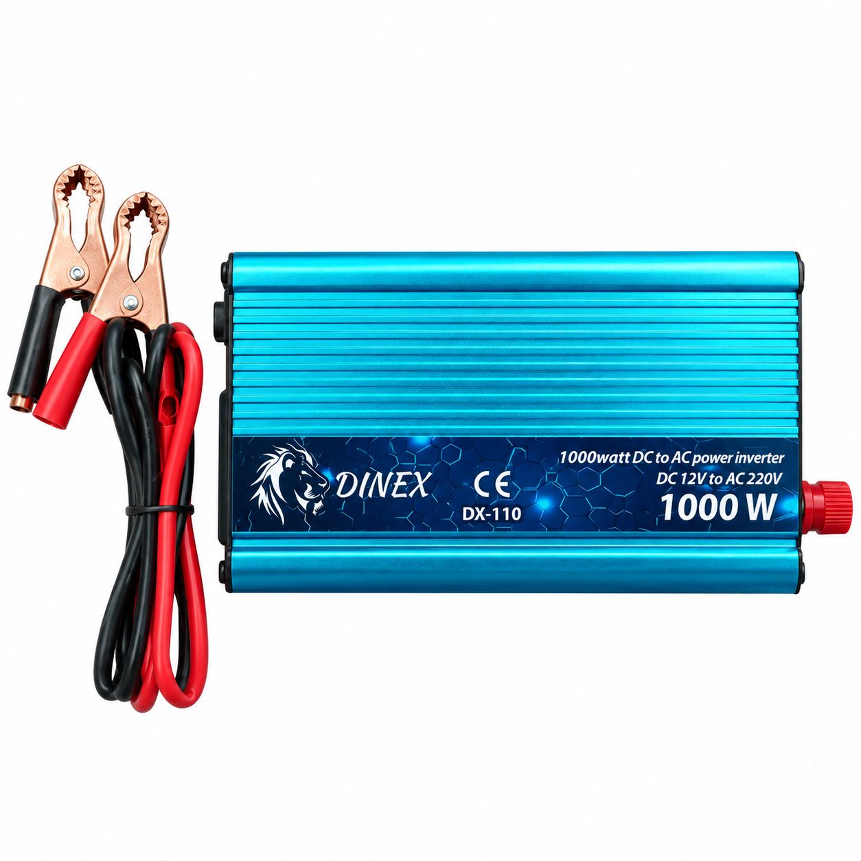 اینورتر 1000 وات دینکس مدل DX-110 اصلی مبدل برق خودرو 12 به 220 ولت مناسب برای سفر، کمپینگ و شرایط اضطراری