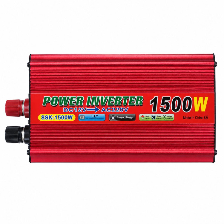 اینورتر 1500 وات پاور اینورتر SSK-1500W اصلی مبدل برق 12 به 220 ولت