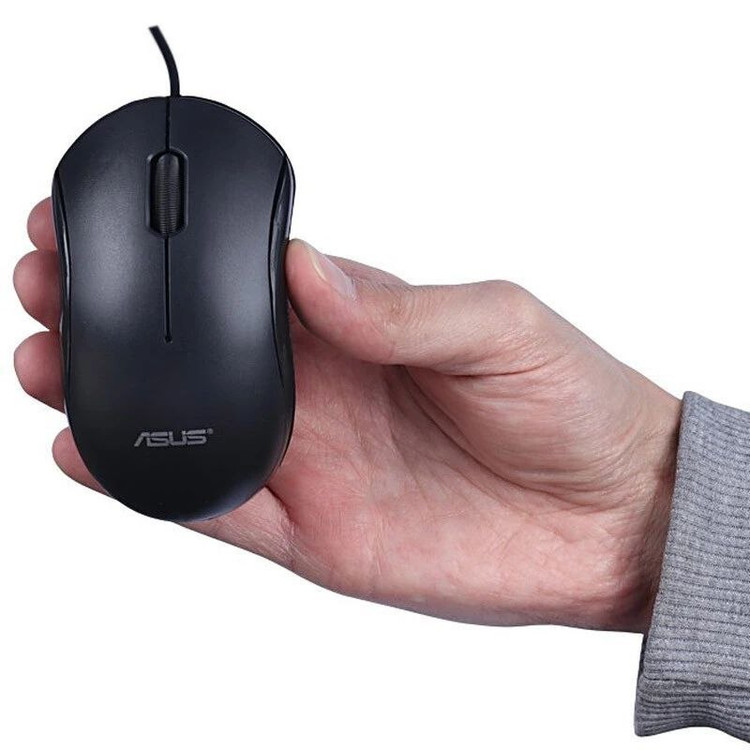 موس با سیم ایسوس ASUS مدل MW1000 با اتصال USB با کابل 1.1متری