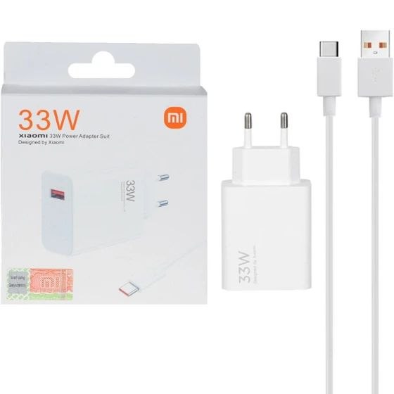 کلگی شارژر 33 وات فست شارژ شیائومی Xiaomiاصلی