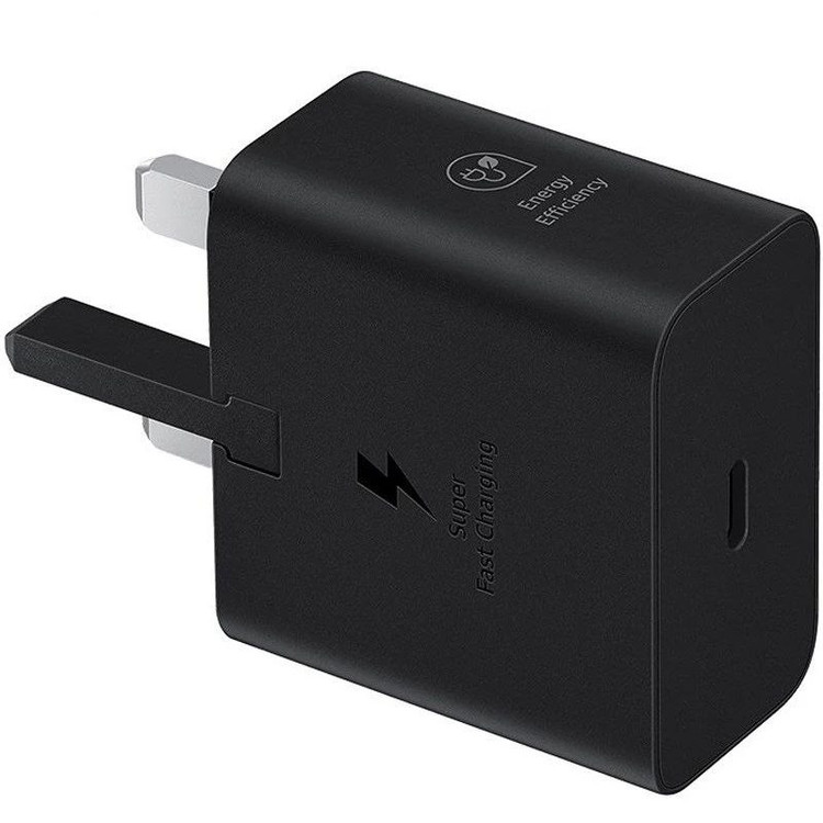 شارژر دیواری ۲۵ وات فست Samsung مدل EP-T2510 اصلی | کلگی شارژر ۲۵ وات با قابلیت پشتیبانی از شارژ شریع