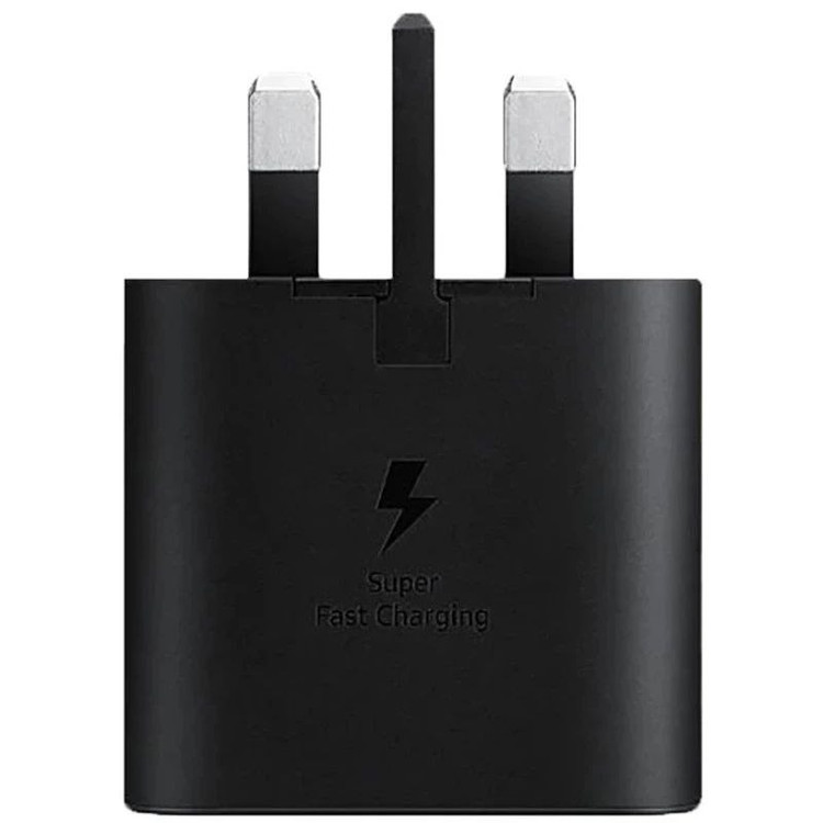 شارژر دیواری ۲۵ وات فست Samsung مدل EP-T2510 اصلی | کلگی شارژر ۲۵ وات با قابلیت پشتیبانی از شارژ شریع