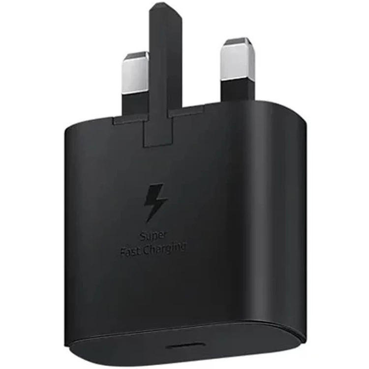 شارژر دیواری ۲۵ وات فست Samsung مدل EP-T2510 اصلی | کلگی شارژر ۲۵ وات با قابلیت پشتیبانی از شارژ شریع