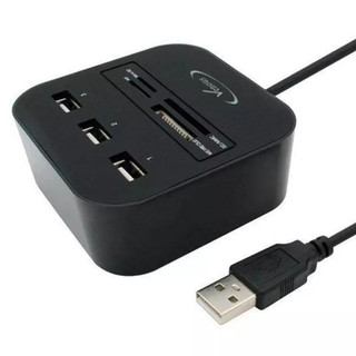 هاب USB همراه با رم ریدر Card reader حرفه ای ونوس venous PV-H196 اصلی