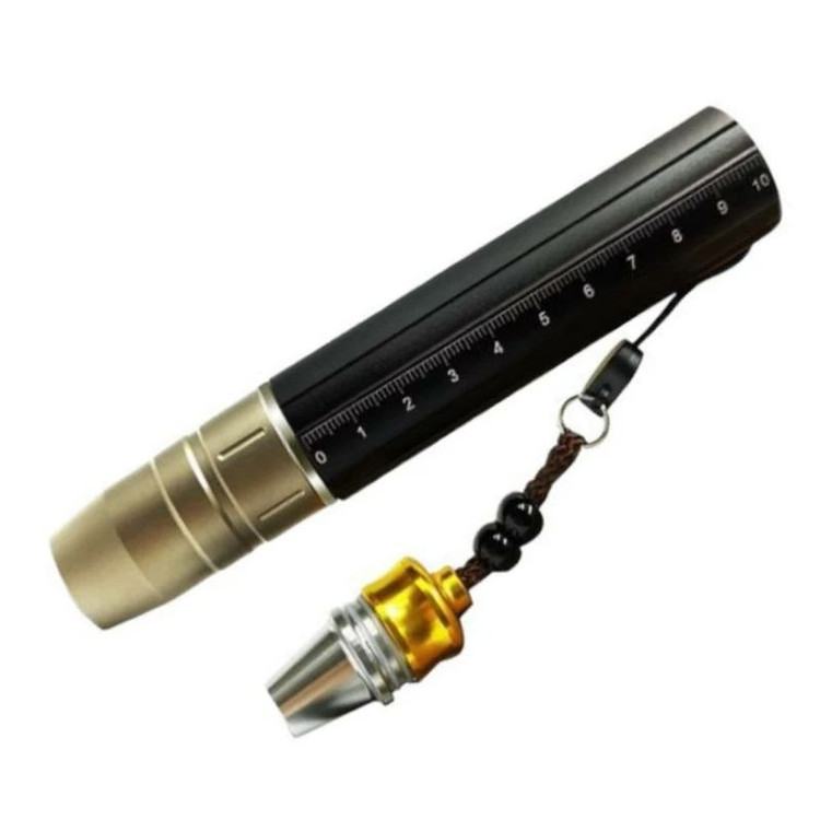 چراغ قوه UV یووی اسمال سان مدل ZY-100C اصلی سهنور با اشعه فرابنفش 365 نانومتر، نور سفید و آفتابی مناسب برای سنگشناسی، تشخیص فلورسانس، بررسی اسکناس و طبیعتگردی
